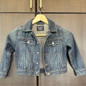 Childrens Place Jean Denim Jacket, Size XS 4
